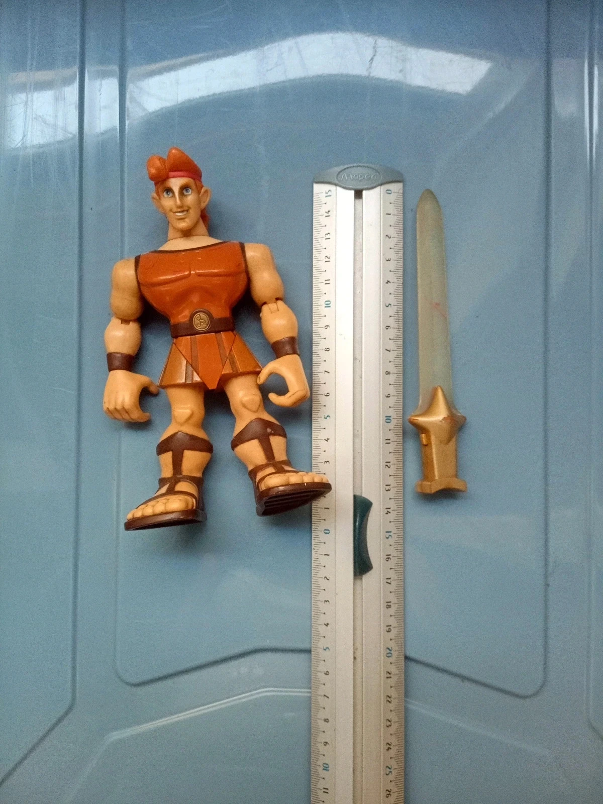 Vintage Disney Hercules 1997 figurine with sword – photo 14